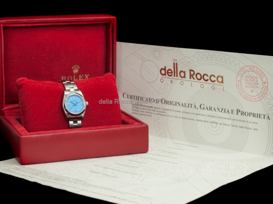Ролекс (Rolex) Oyster Perpetual Lady 24 Oyster Turquoise/Turchese 76080